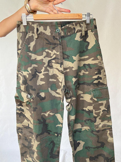 Y2K Camouflage Cargo Pants