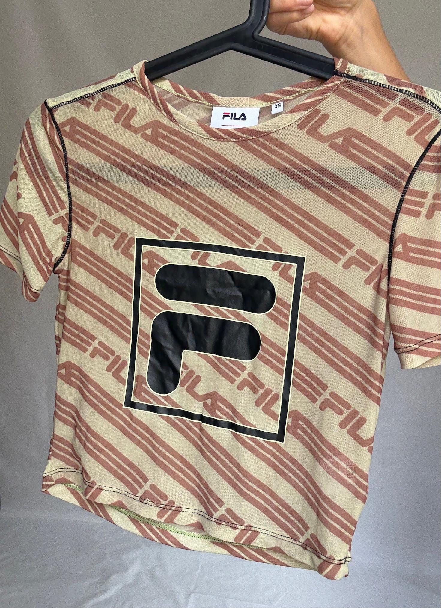 Sheer Mesh Crop Tee in Y2K Style — additional view 8