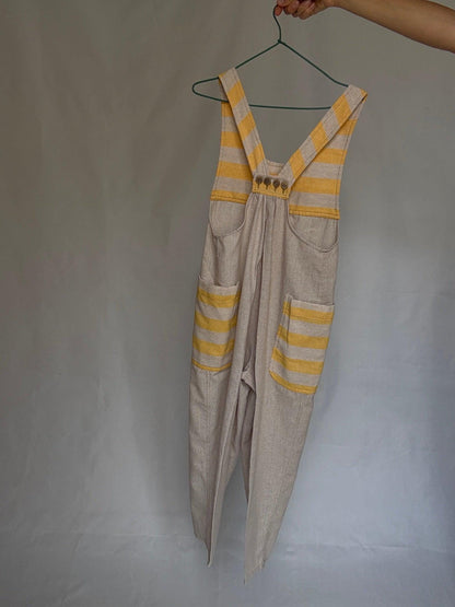 90s Striped Wide-Leg Jumpsuit — additional view 10