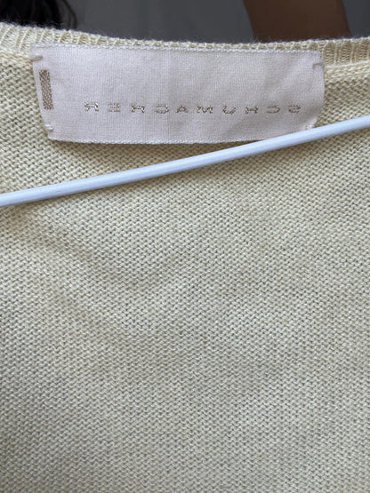 Silk Cashmere Wrap Top With Tie Closure — additional view 9