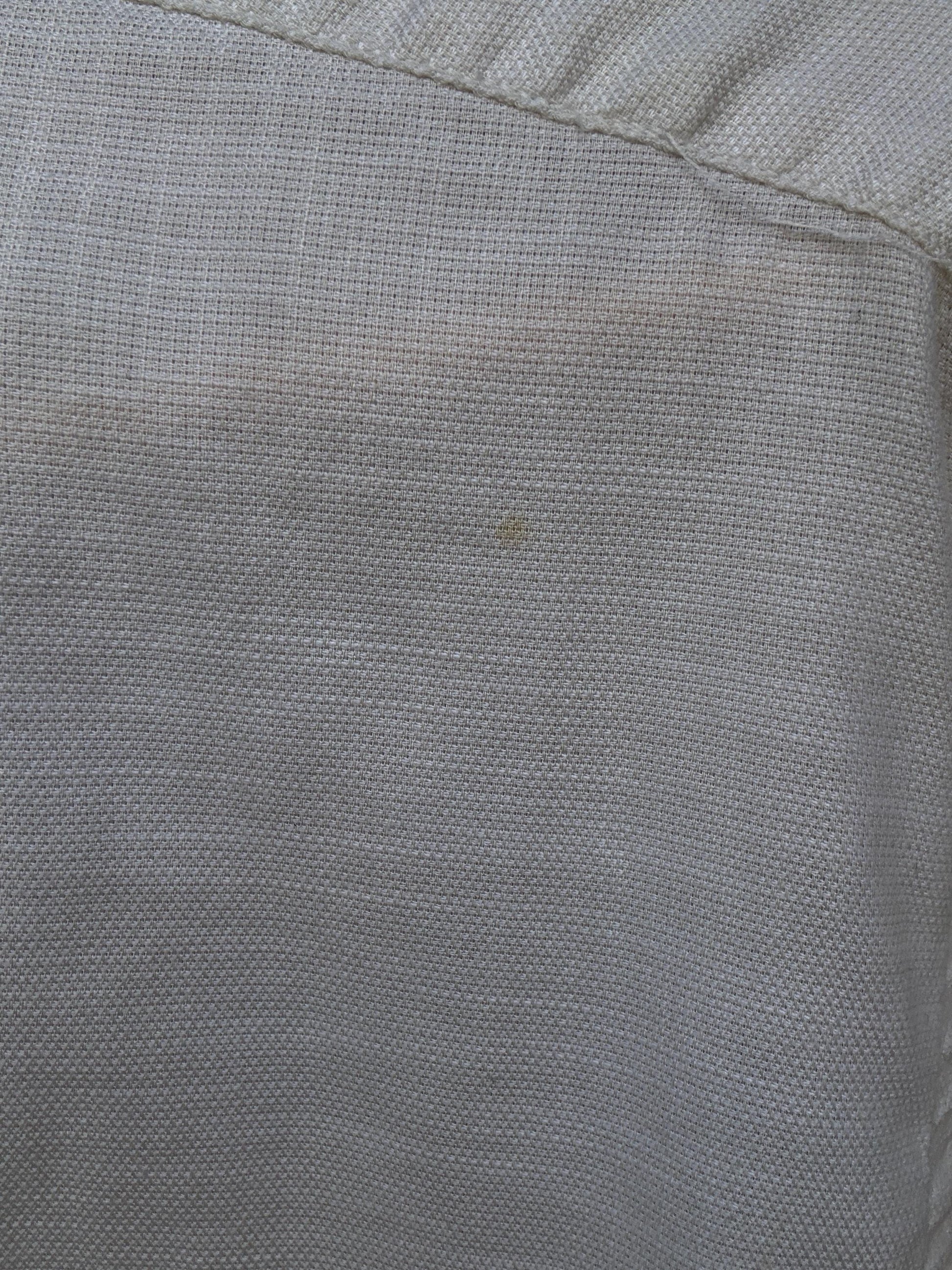 Alvo white button, up shirt, cotton feel, classic fit, button front, chest pocket detail, minimalist, US L, versatile casual or formal wear