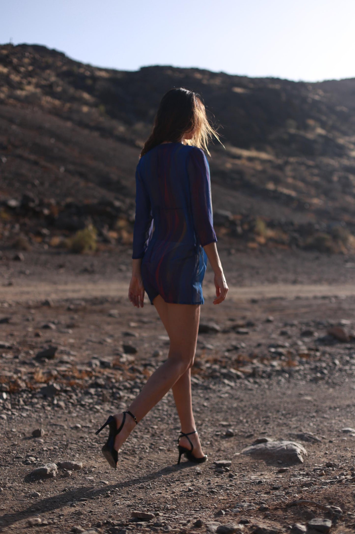Vintage Sheer Bohemian Beach Cover-Up — additional view 9