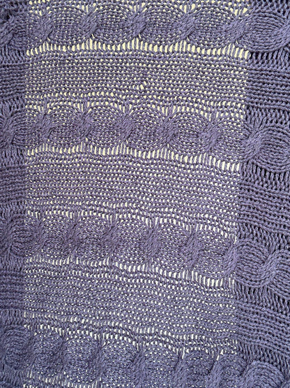Dark Knit Cardigan In Viscose Blend — additional view 10