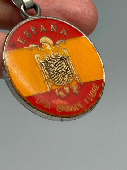 Vintage Spanish Coat of Arms Keychain — additional view 5