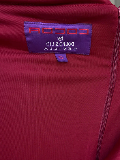 Romantic Stylish Red Dress - US Size M