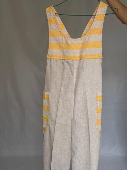 90s Striped Wide-Leg Jumpsuit — additional view 8