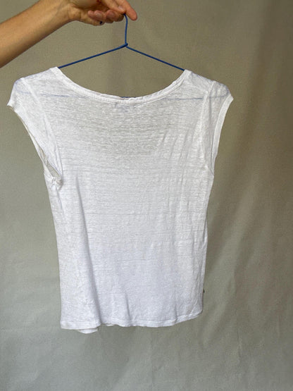 Sheer White Cotton Shirt Inspired by Kate Middleton — additional view 10