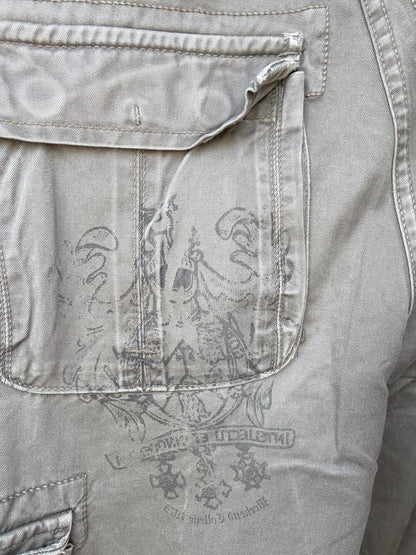 Cotton Grey Vintage Cargo Pants — additional view 10