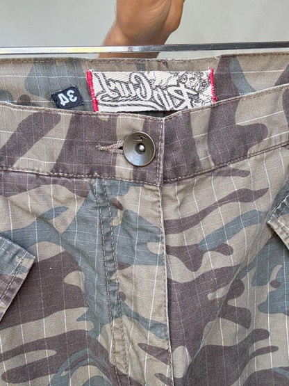 Camo Cargo Pants in 100% Cotton — additional view 10