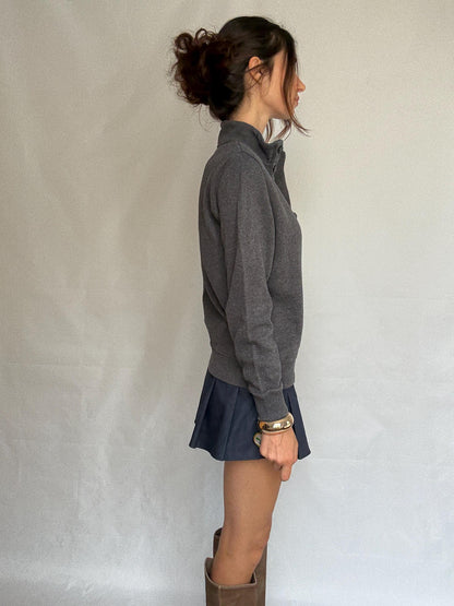 Dark Gray McGregor Cotton Pullover Sweatshirt — additional view 5