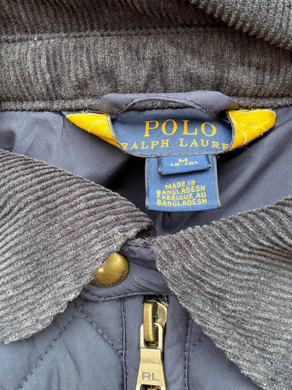 Navy Quilted Jacket for Kids — additional view 10
