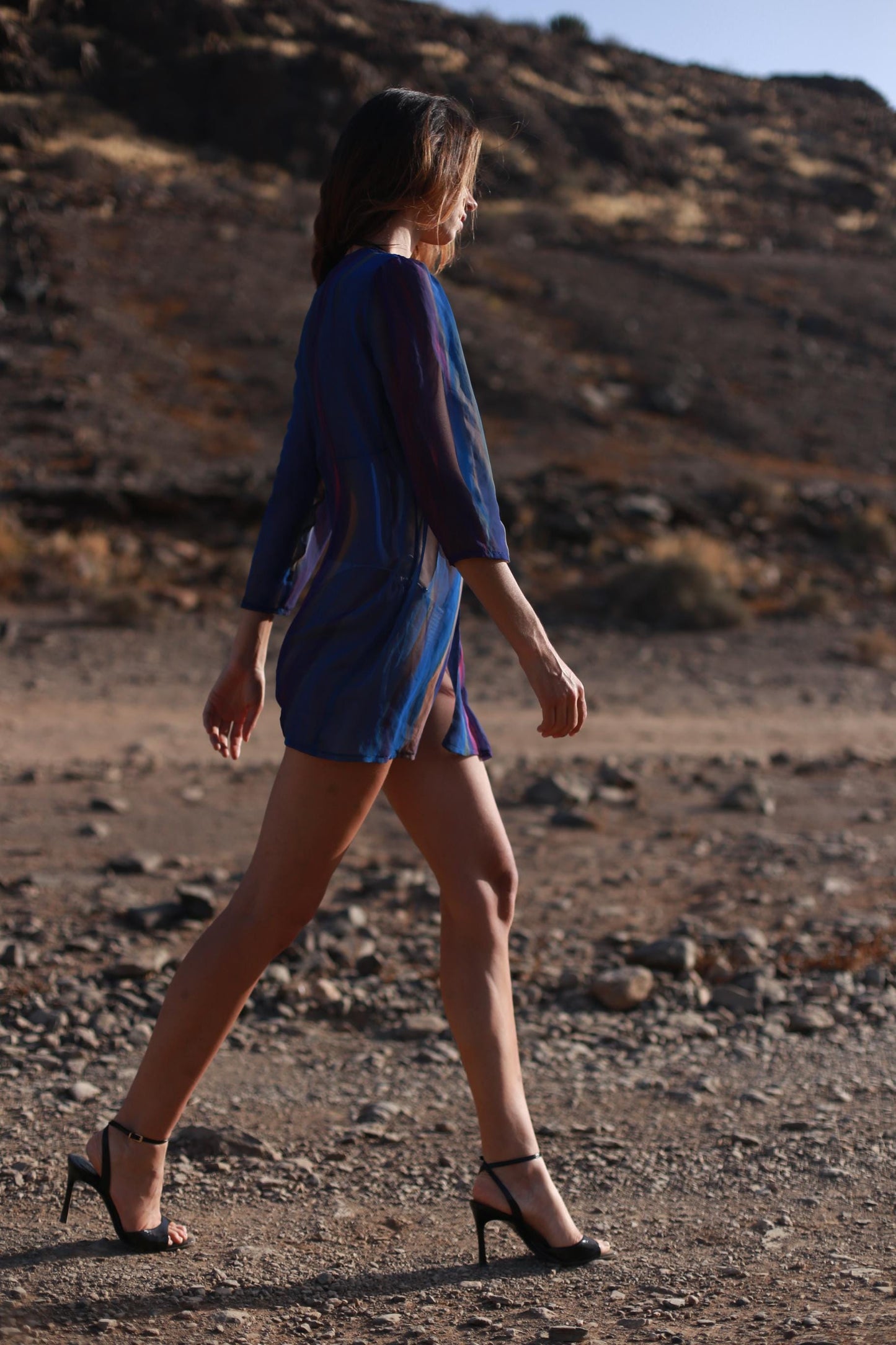 Vintage Sheer Bohemian Beach Cover-Up — additional view 8