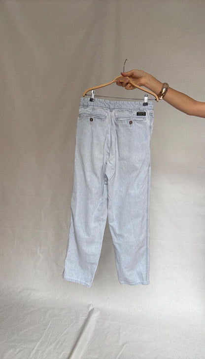 Indigo Cotton Retro 90s Trousers — additional view 10