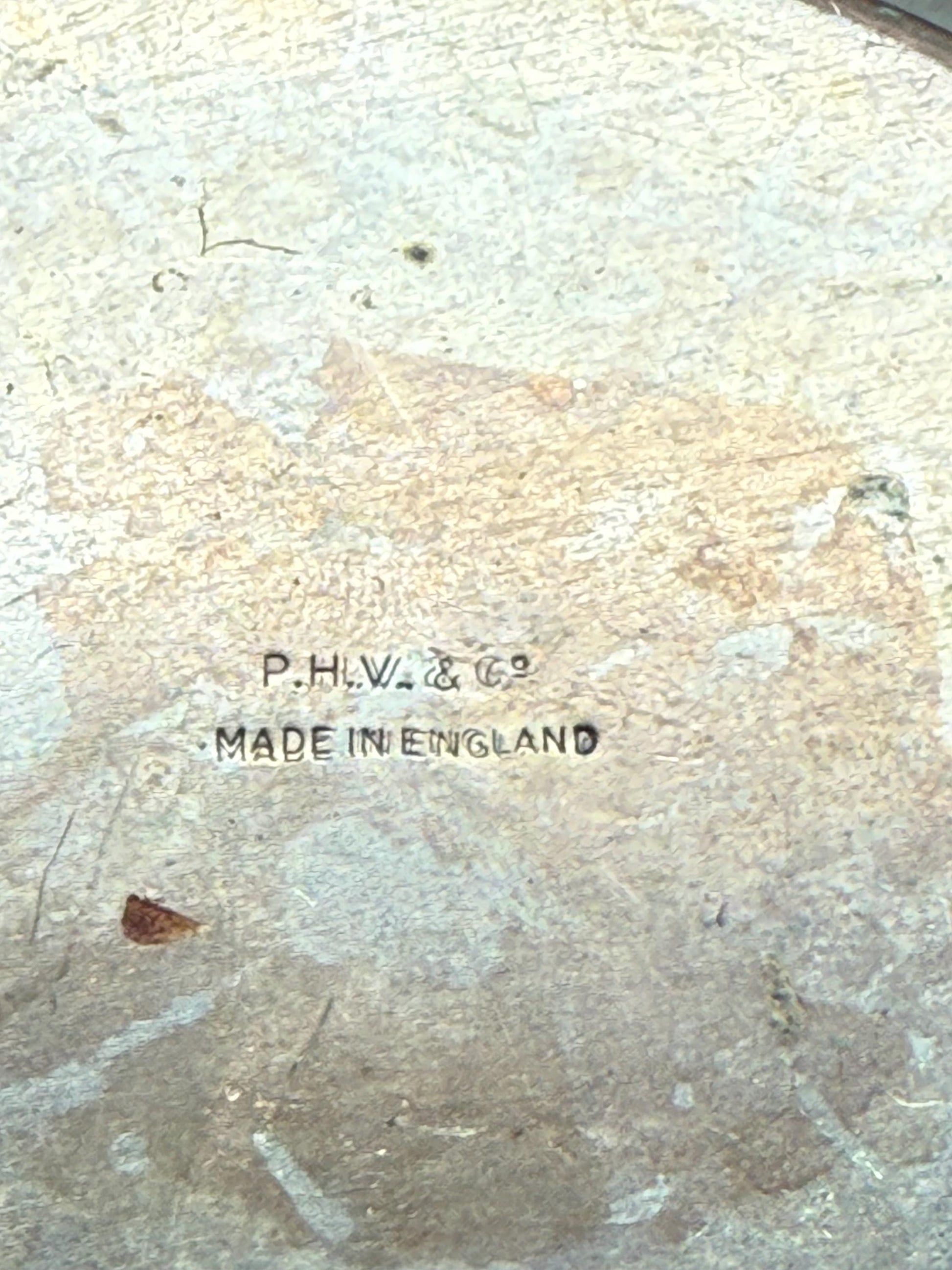 Vintage silver plated ice bucket, embellished lion's head handles, decorative finial, art deco, P.V.H. & Co. Made in England