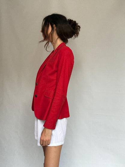 Red Minimalist Blazer for Professionals — additional view 5
