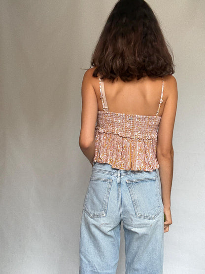 Boho Peplum Crop Top For Women — additional view 9
