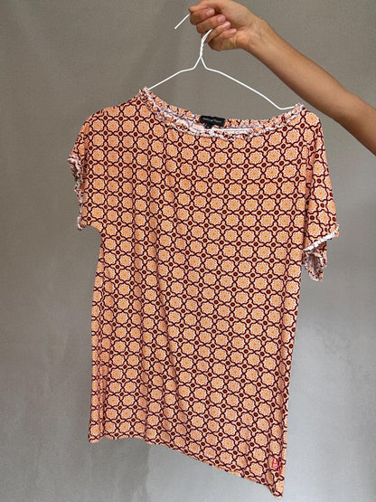 Retro 70s Geometric Blouse by Pedro Del Hierro — additional view 7