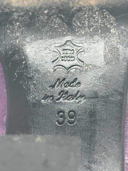 Luciana Cavalli Purple Leather Heels, Y2K Style — additional view 7