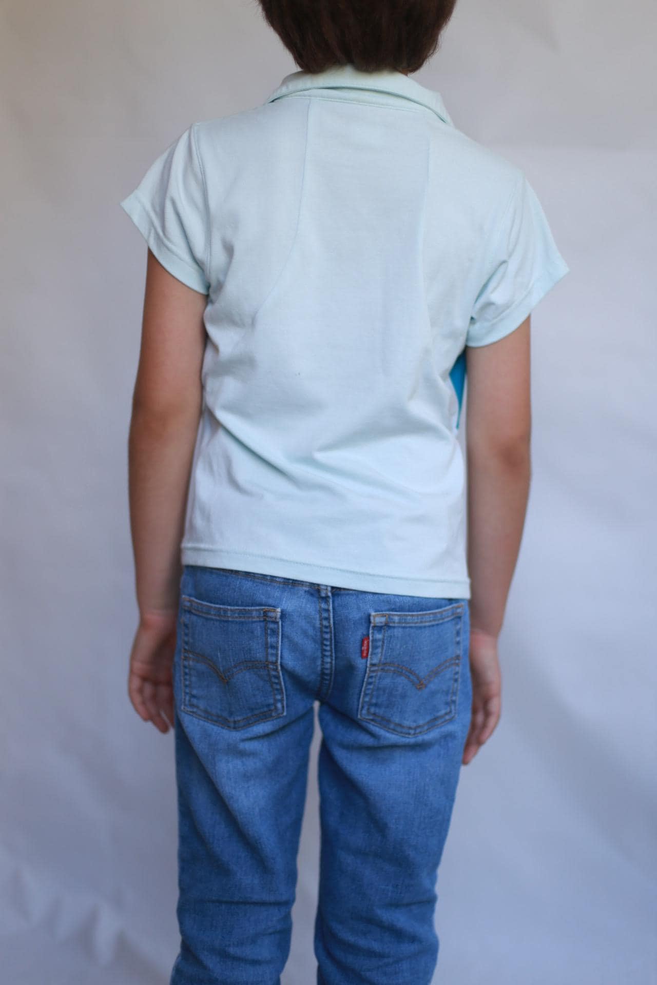 Nike Blue Athletic Top for Kids — additional view 7