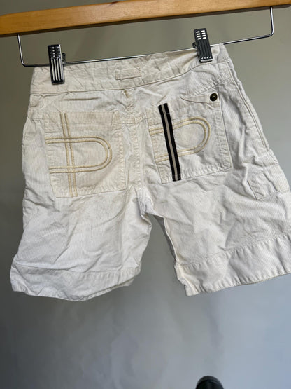 Christian Dior White Cotton Pants for Kids — back view