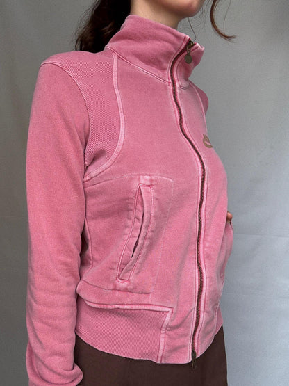 Nike Pink Cotton Zip Vest — additional view 6