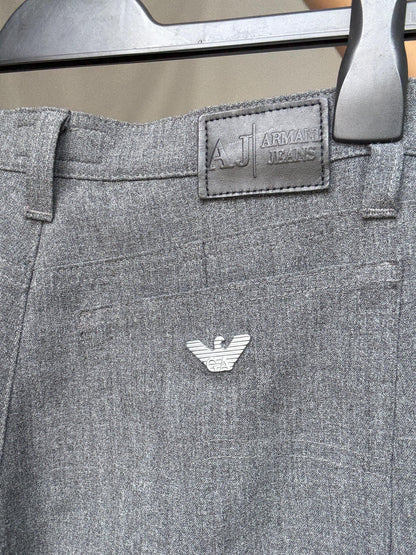 Vintage Grey Comfort Fit Trousers — additional view 14