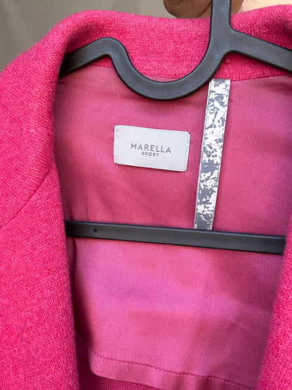 Marella Pink Cotton-Wool Blend Blazer — additional view 15