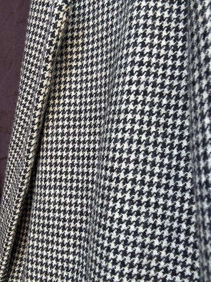 Vintage Houndstooth Blazer with Velvet Collar — additional view 12