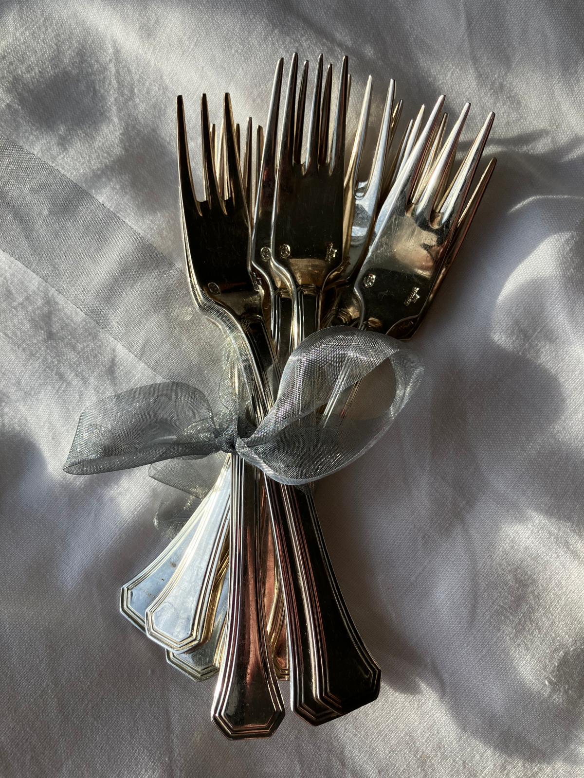 French Dessert Fork Set of 12 — additional view 8