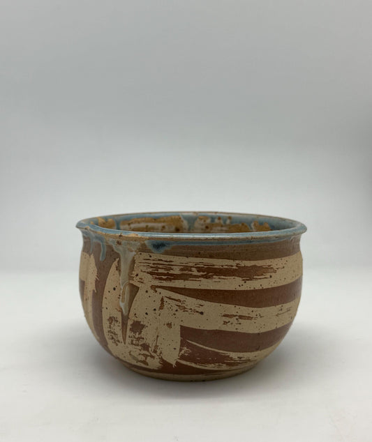 Rustic Hand-Thrown Matcha Bowl