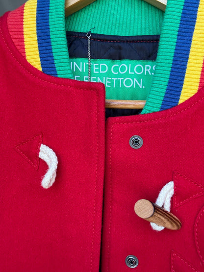 Retro 80s Red Cotton Jacket — additional view 18