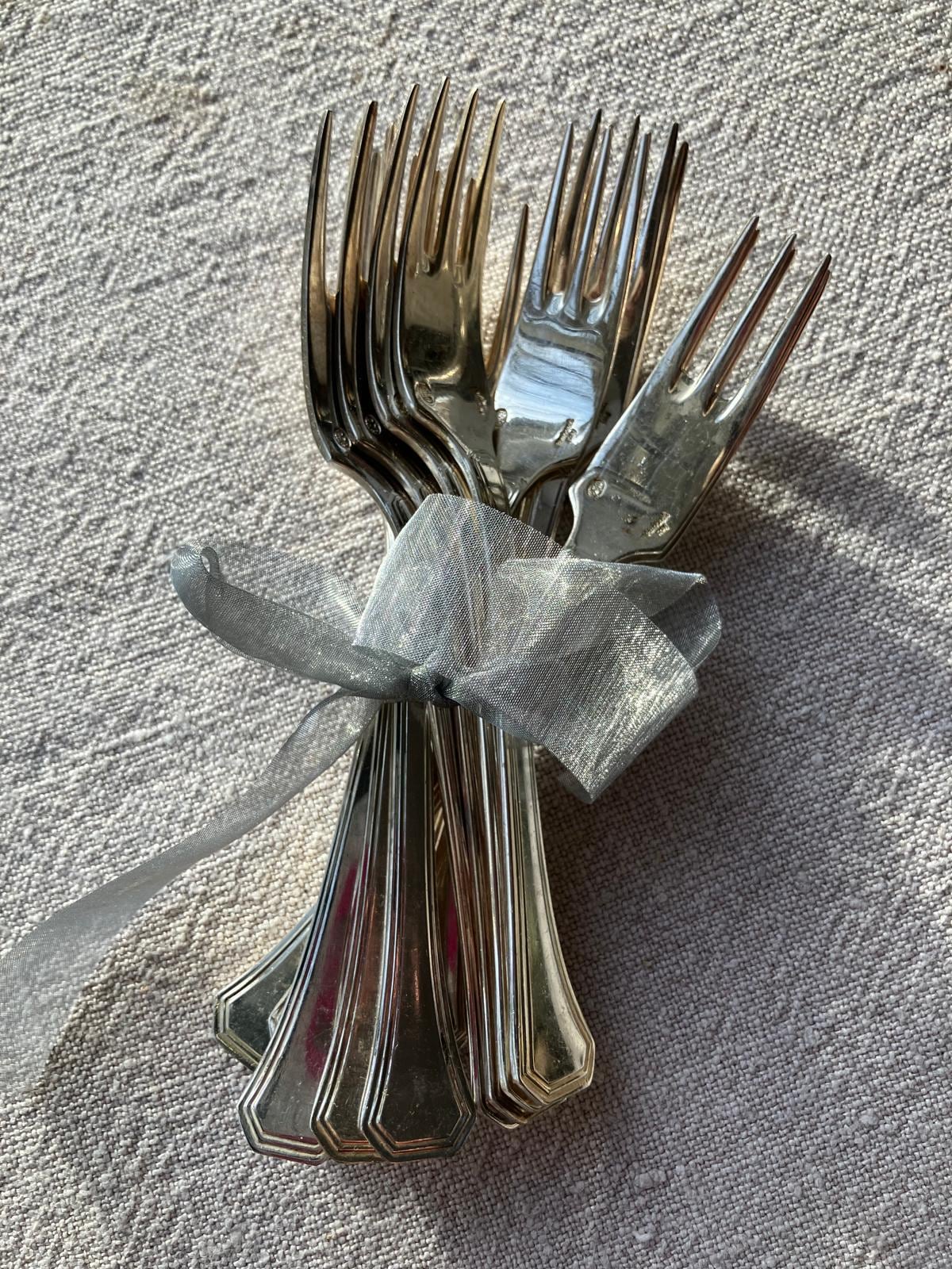 French Dessert Fork Set of 12