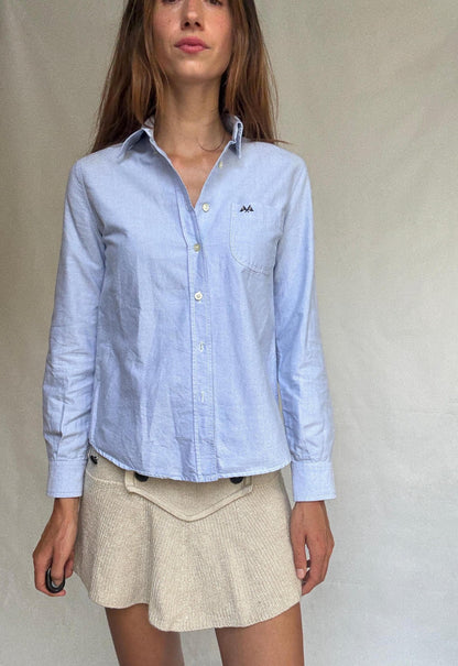 Vintage Thomas Burberry Cotton Blouse