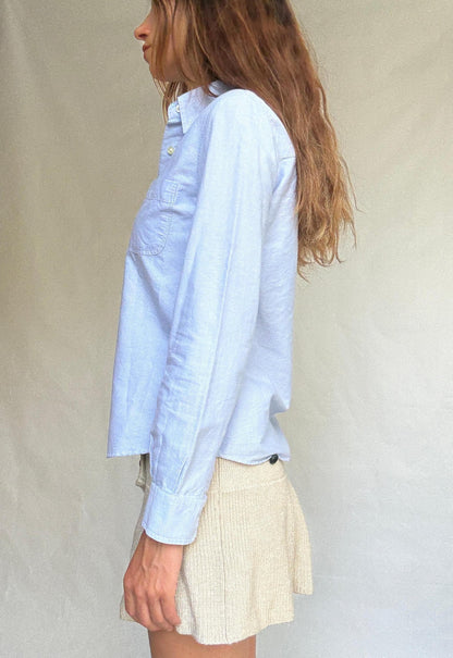 Vintage Thomas Burberry Cotton Blouse — additional view 7