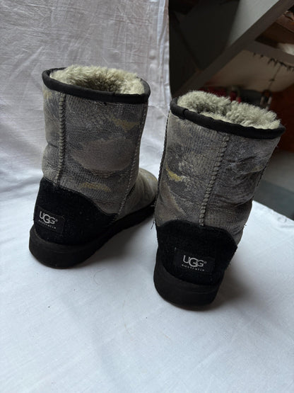 Snake Print Booties in Cozy Chic Style — additional view 7