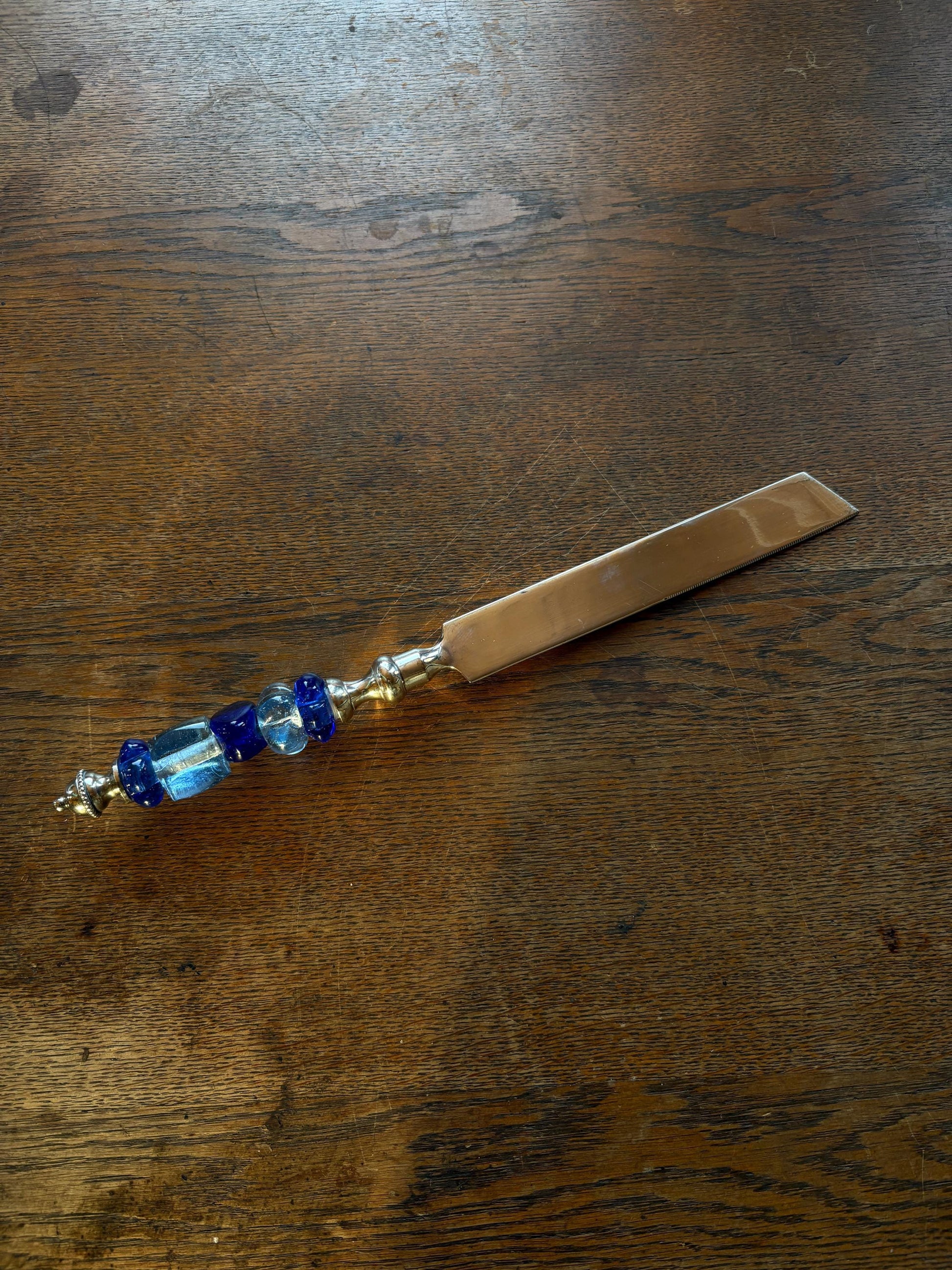 Ornate Silver Plated Butter Knife — additional view 5