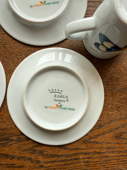 Kahla Espresso Cup Set With Abstract Saucers — additional view 10