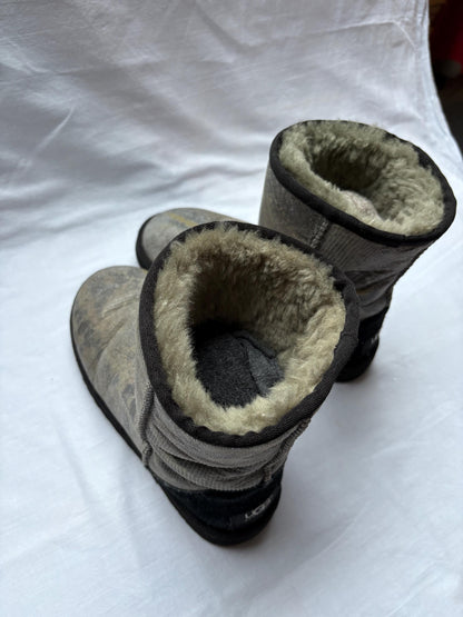 Snake Print Booties in Cozy Chic Style — additional view 9