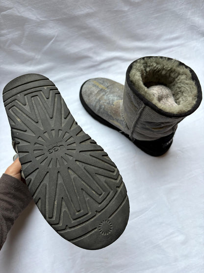 Snake Print Booties in Cozy Chic Style — additional view 10