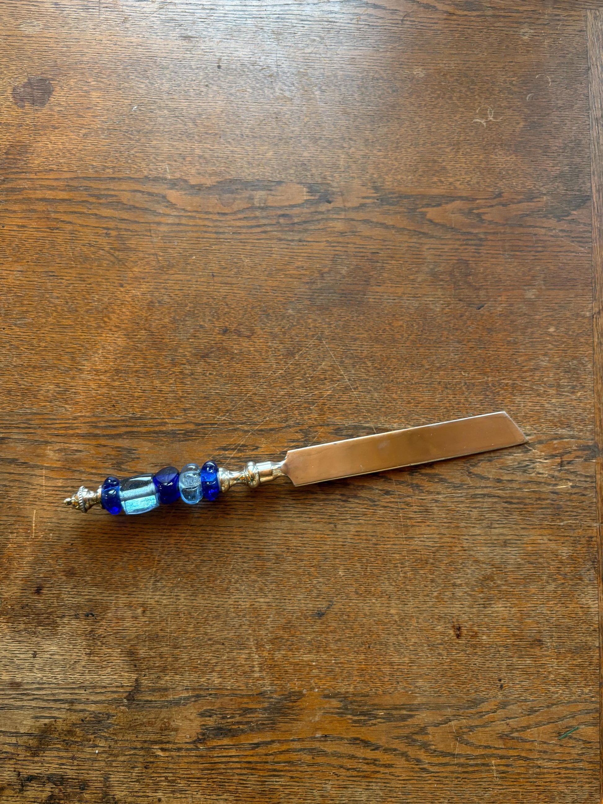 Ornate Silver Plated Butter Knife — additional view 7