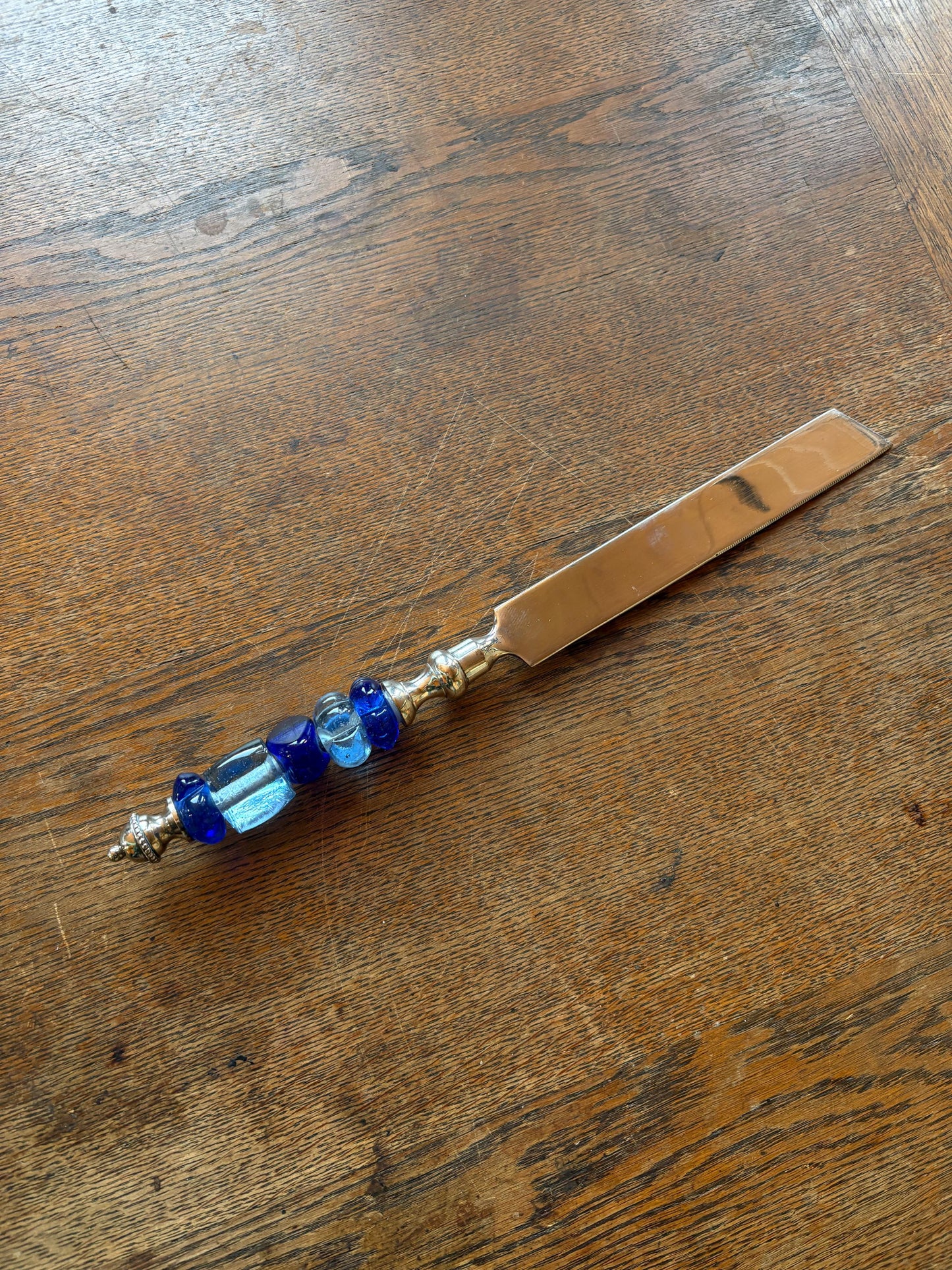 Ornate Silver Plated Butter Knife — additional view 6