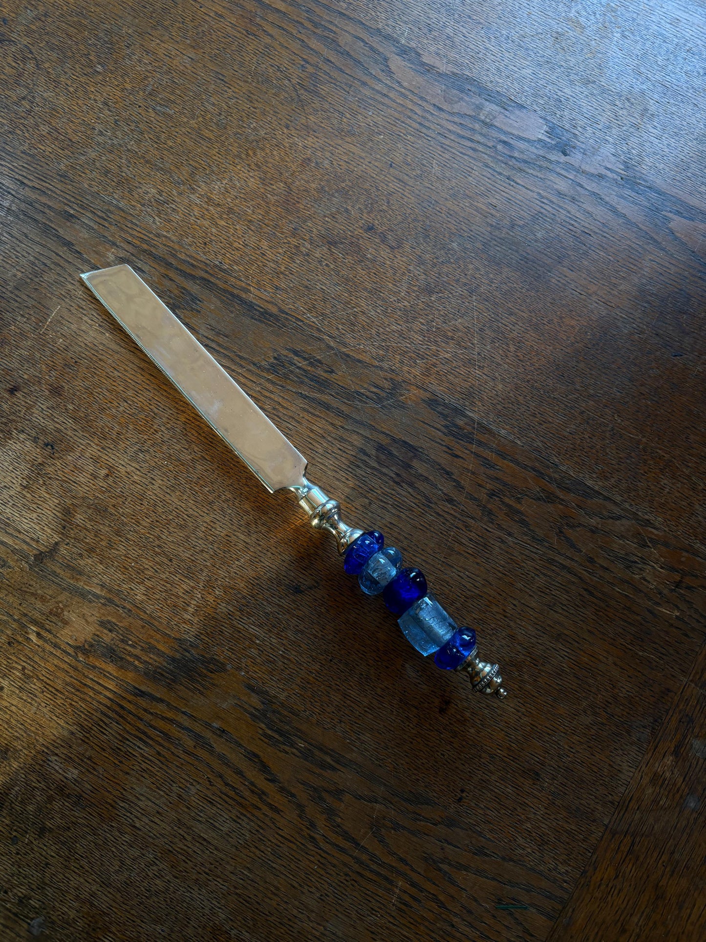 Ornate Silver Plated Butter Knife — additional view 12