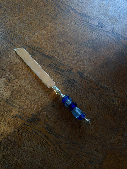Ornate Silver Plated Butter Knife — additional view 12