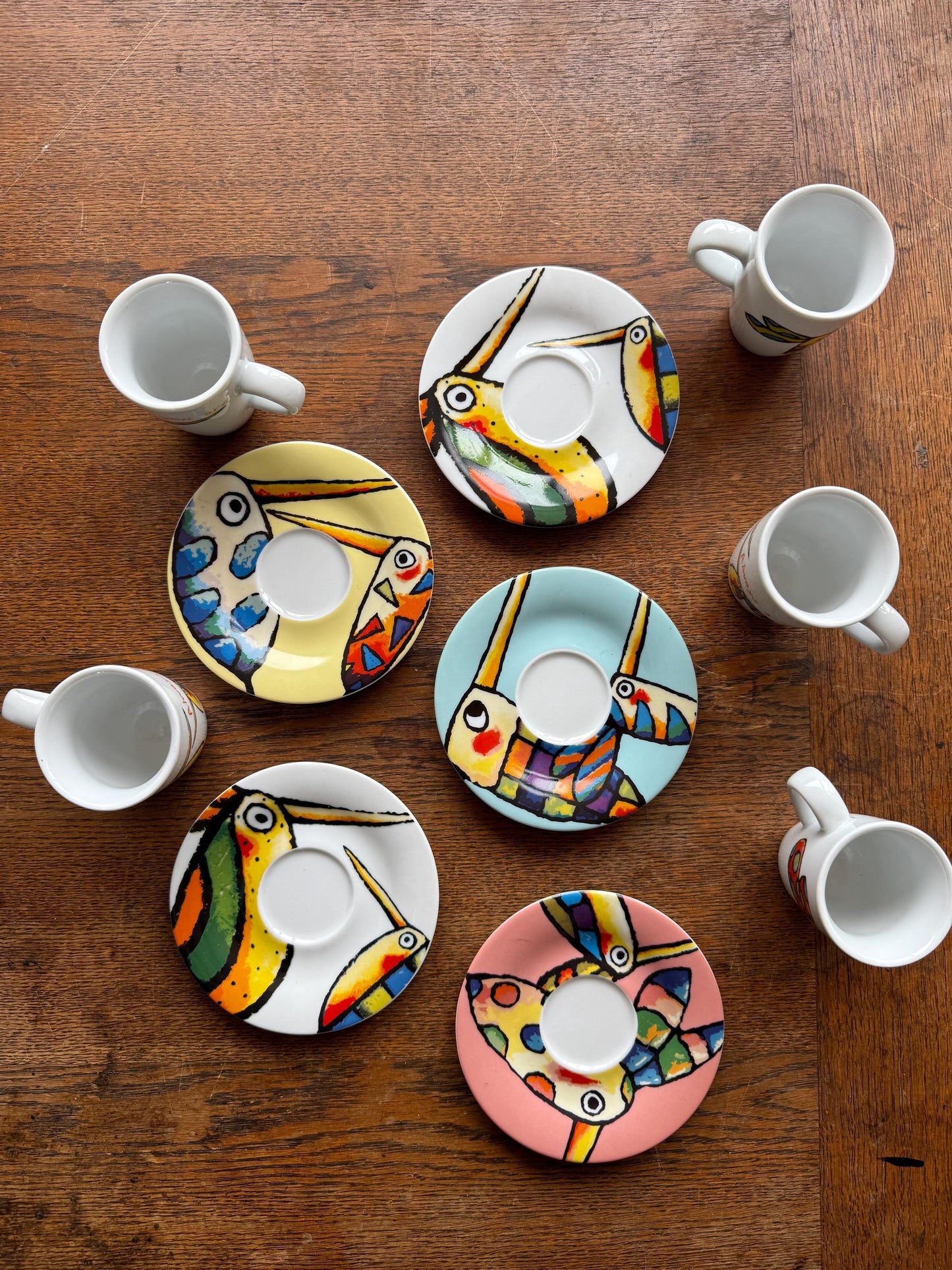 Kahla Espresso Cup Set With Abstract Saucers — additional view 5