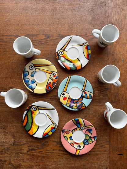 Kahla Espresso Cup Set With Abstract Saucers — additional view 5