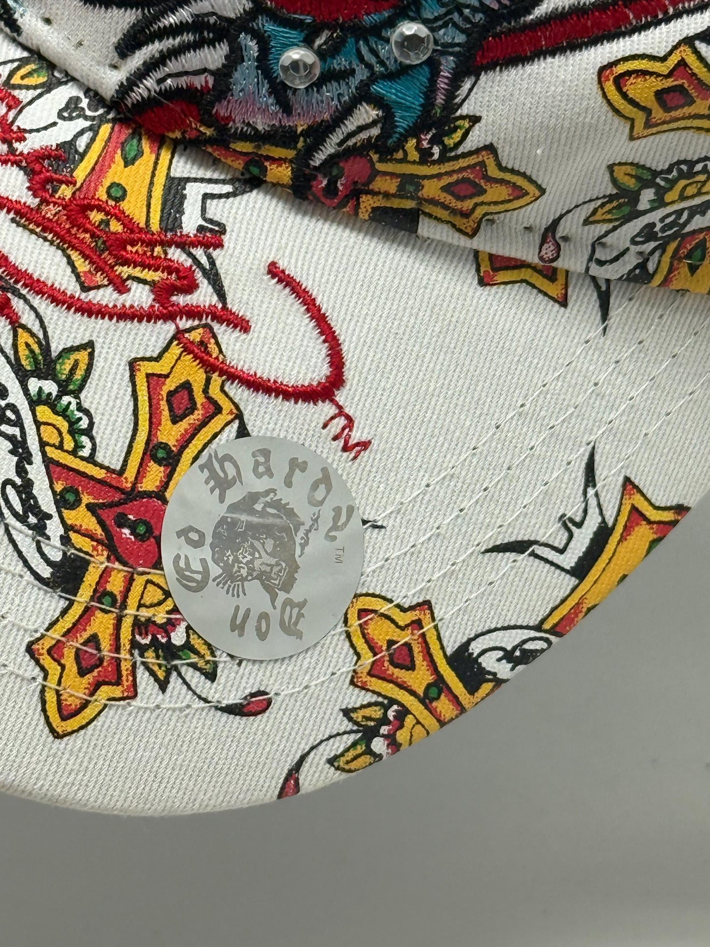 Ed Hardy White Tattoo Trucker Cap — additional view 8