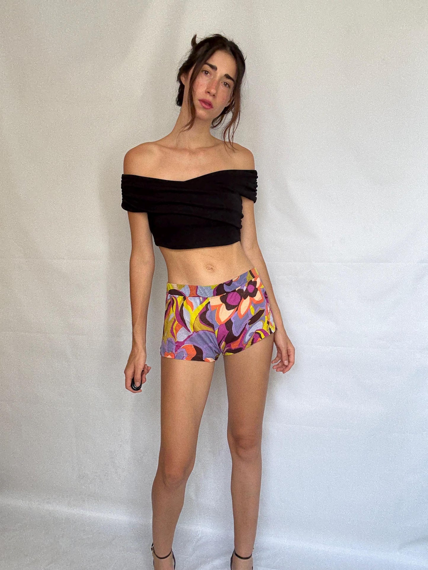 Vintage Dorothee Schumacher Colorful Shorts — additional view 8