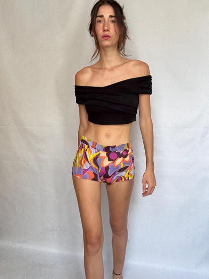 Vintage Dorothee Schumacher Colorful Shorts — additional view 9