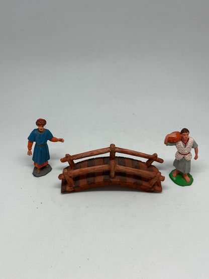 Vintage Painted Nativity Figurine Set — additional view 8