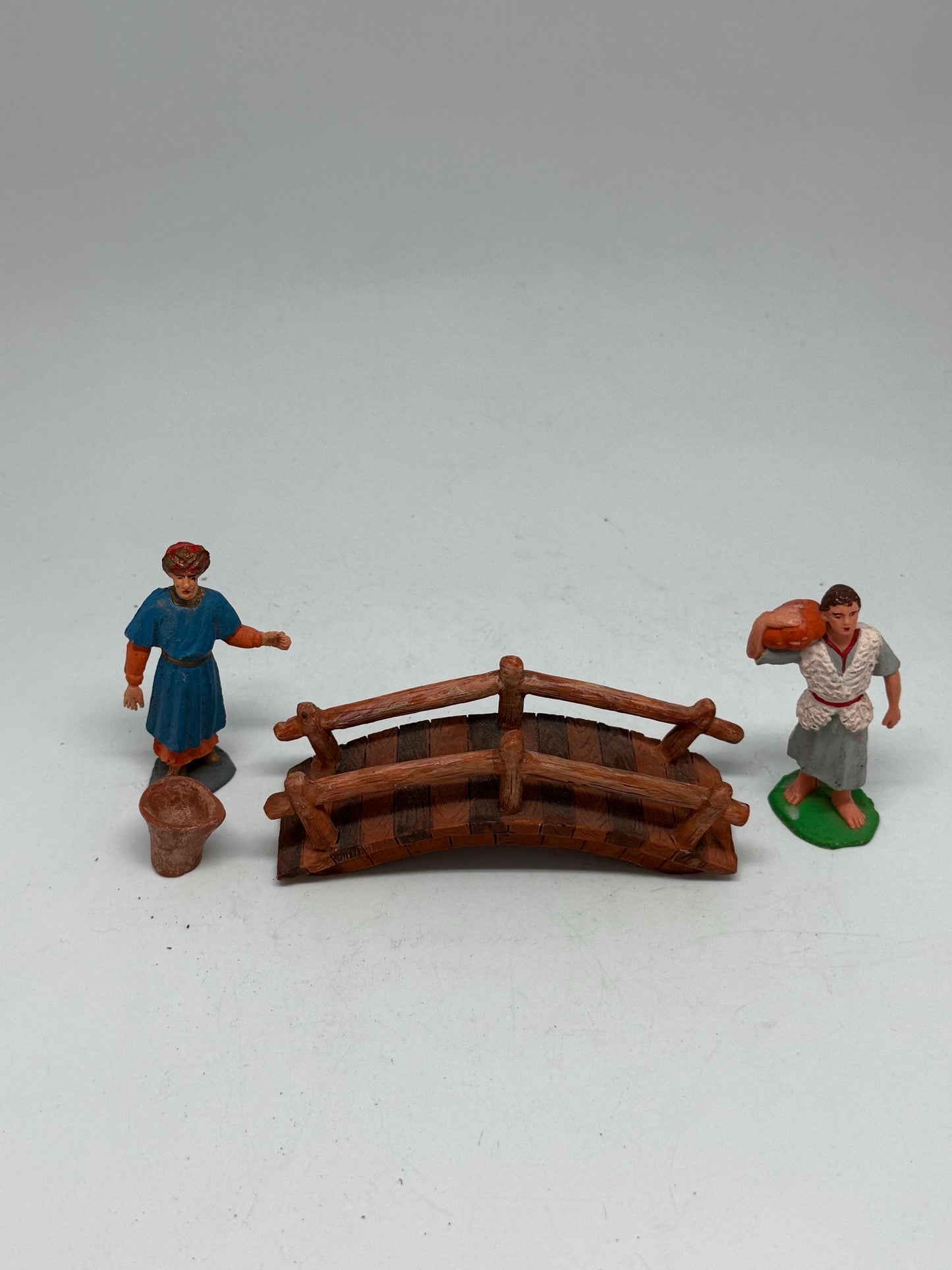 Vintage Painted Nativity Figurine Set — additional view 7